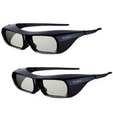 Combo com 2 Óculos 3D para TV Preto TDG-BR250/B	