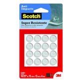 16 Protetores Anti Impacto Redondo G 15mm Scotch