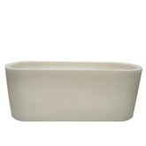 Vaso Floreira Areia 80x30cm em Polietileno