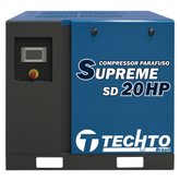 Compressor Parafuso 20HP 10bar Supreme SD 220V Trifásico