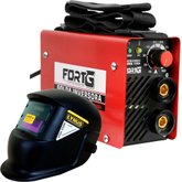 Máquina Inversora de Solda FG4010 MMA 100A com Acessórios + Máscara de Solda Automática MSL-3500 Tonalidade 11 Lynus