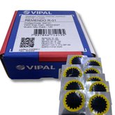 Remendo a Frio R-01 040 MM Caixa com 120 Pecas - R-01 - Vipal