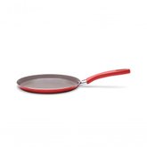 Tapioqueira E Panquequeira Brinox 22 Cm Vermelha Antiaderente Com Revestimento Cerâmico Vermelho