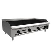 Grelha Industrial a Gás CharBroiler de Mesa Prime 1220mm PCG120G-ME