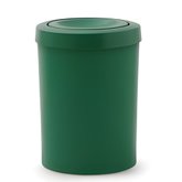 Cesto de Lixo Verde de 15L com Tampa Flip Top