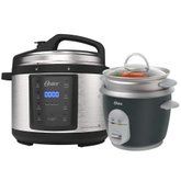 Kit Panela De Pressão E Panela Elétrica De Arroz Oster 220V