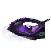 Ferro de Passar a Vapor Cerâmica Preto e Roxo Oster 220V