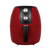 Fritadeira Elétrica Air Fryer Supremma 3,6l Vermelha Agratto 127V