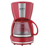 Cafeteira Inox Vermelha 550W Britânia 220V CP15