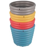 Conjunto Vasos Cachepô Coloridos 1,7 Litros com 4 Peças 