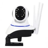 Camera Robo 3 Antenas Ip Wifi 360º App V380 Pro