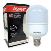 Kit 7 Lâmpadas Led Bulbo 20w Alta Potencia E27 Branco Frio