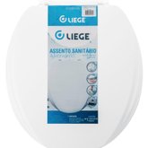 Assento Sanitário Almofadado Branco Liege