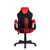 Cadeira Gamer Pelegrin PEL-3005 Preta e Vermelha