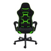Cadeira Gamer Pelegrin Reclinável PEL-3018 Preta e Verde