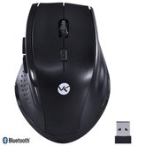 Mouse S/Fio Híbrido 2.4 Ghz + Bluetooth 4.0 1200 Preto