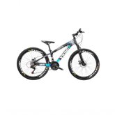 Bicicleta Viking Aro 26 Câmbio Importado 21v Vmaxx Preto Azul