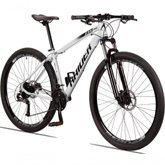 Bicicleta 29 Raider Z3X Pro 27V Câmbio Traseiro Branco+Preto