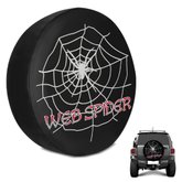 Capa De Estepe Troller Estampa Web Spider PVC