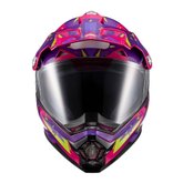 Capacete Texx Cross Carcara Grow Rosa 60 [f016]