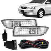 Kit Farol de Milha Corolla 2003 2004 Fielder 2005 a 2008 Auxiliar Neblina