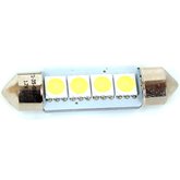 Lâmpada Led T1 Torpedo 4 Leds com 20 Unidades