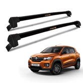 Rack De Teto Renault Kwid 2018 2019 Alumínio Preto