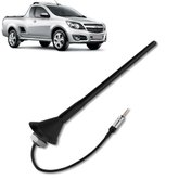 Antena de Teto Dianteira Montana Prisma Meriva Agile Corsa Haste 20cm Removível