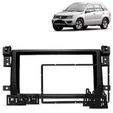 Moldura do Painel 2 Din Grand Vitara 2005 e 2015 Preto