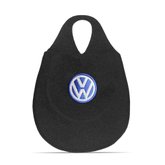 Lixeira Automotiva Cambio Logo Volkswagen Carpete Bordado