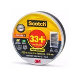 Fita Isolante Preta 19mm Classe A 20mt Scotch 33+ Profissional 3m