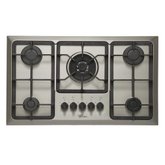 Cooktop Fischer 5 Bocas Tc Gás Mesa Inox Bivolt