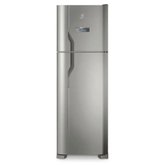 Refrigerador Frost Free 371l Turbo Congelamento Electrolux Inox 127v
