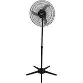 Ventilador Pedestal Oscilante 50 Cm Bivolt Preto