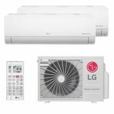 Ar Condicionado Multi Split Bi Split Inverter LG 18000 BTUs (1X9000+1X12000) Quente/Frio 220V A2UW18GFAC