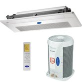 Ar Condicionado Split Cassete Carrier 1 Via 12000 BTUs Quente e Frio Inverter 220V Monofásico 38TVQD12515MC