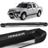 Estribo Lateral Ranger CD 1998 a 2012 Preto Fosco Personalizado