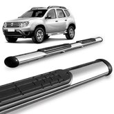 Estribo lateral Oblongo Renault Duster Cromado