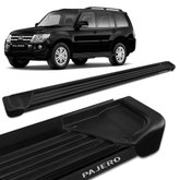 Estribo Lateral Pajero Full 1998 a 2010 Aluminio Preto A1