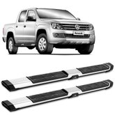 Estribo Lateral Amarok 2010 2023 Alumínio Cromado Keko