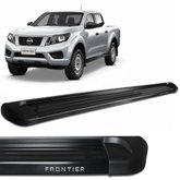 Estribo Lateral Frontier 2017 a 2023 Aluminio Preto Track