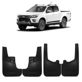 Kit Apara Barro Lameira S10 2012 a 2022 Protetor Injetado Flap