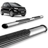 Estribo Lateral Ecosport 2013 a 2021 Oval Cromado VF