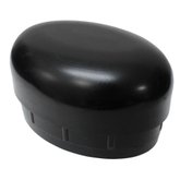 Ponteira de Estribo Oblongo Oval Preto Universal Gtnox