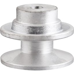 Polia de alumínio 1 canal B - 100 mm -VONDER-6684210100