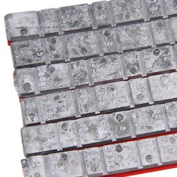 Contrapeso Modelo 06 60gr 5/10gr Liner com 50 Peças JEDAL-306660L - Imagem 2