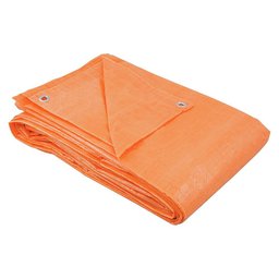 Lona de Polietileno Laranja 12 x 10 M