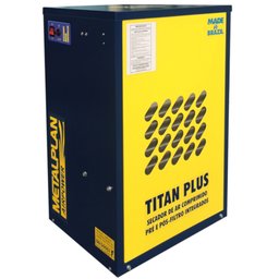 Secador por Refrigeração com Pré e Pós-Filtros Integrados 70PCM 220V-METALPLAN-TITANPLUS070