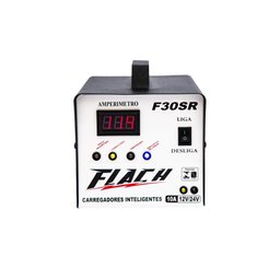 Carregador de Bateria Inteligente 12/24V 10A com Auxilio de Partida Bivolt Flach F30 SR