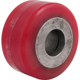 Roda dianteira de apoio 114 mm x 60 mm de PU, para CDE 180, 